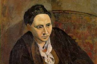 Gertrude Stein portrait by Picasso