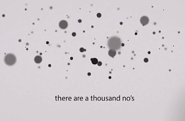 There are a thousand nos