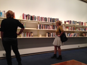 Library of Unborrowed Books AGNSW April2014